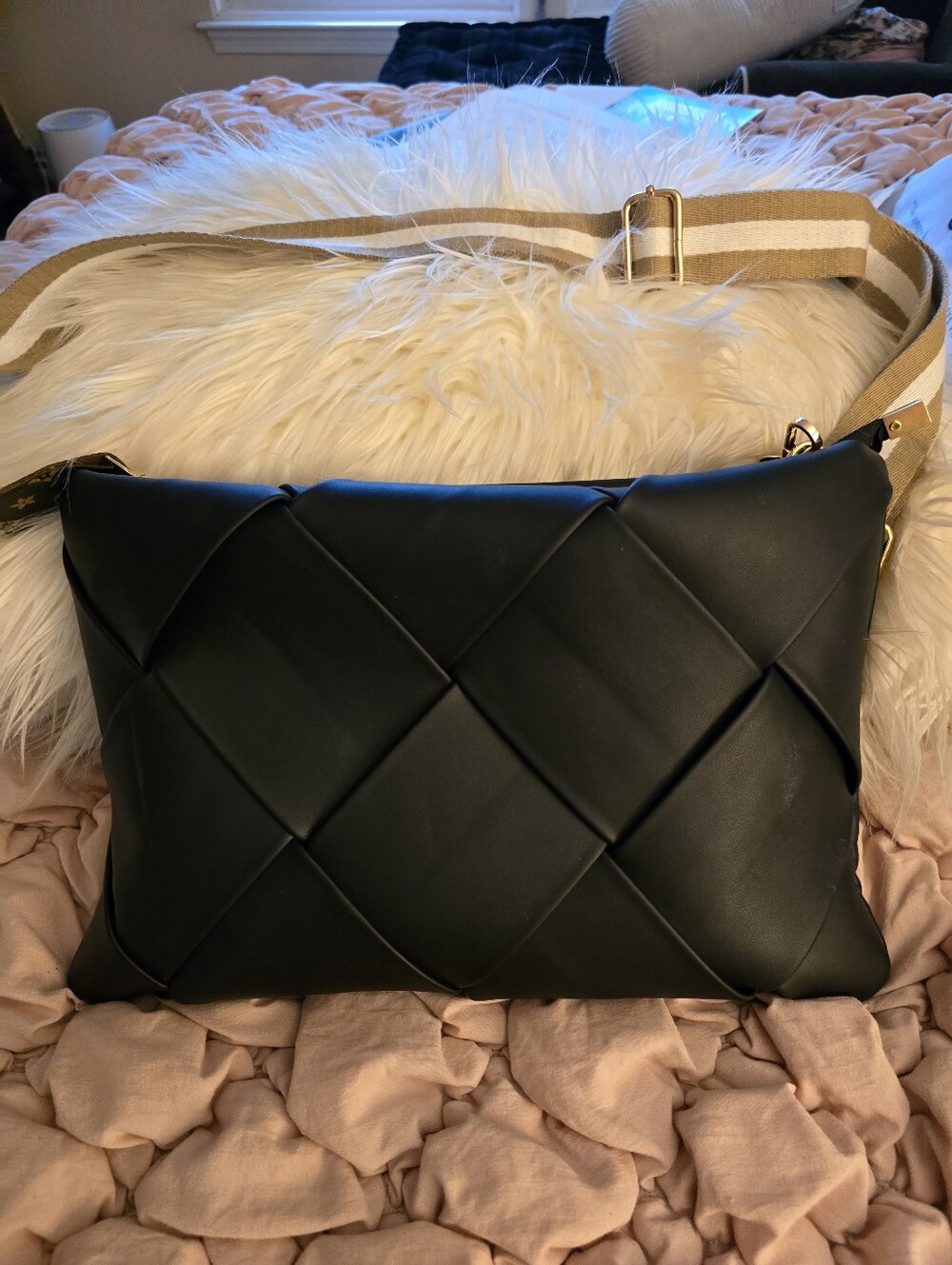 Anthropologie Woven Crossbody